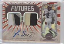 2020 Panini Legacy Futures Ruby 28/50 Laviska Shenault Jr Dual Patch Auto s7f
