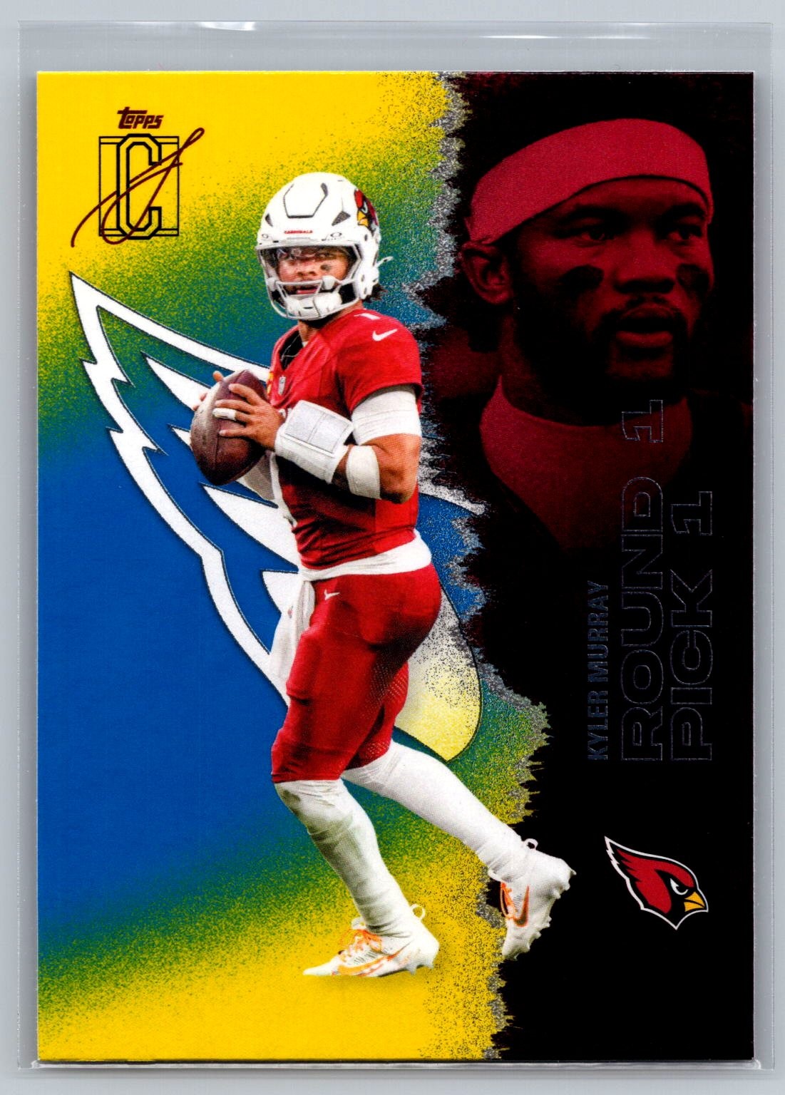 2025 Topps Signature Class #2 Kyler Murray Blue & Yellow
