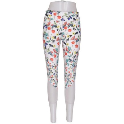 Fabletics, Sportleggings, Größe: M, Weiß/Mehrfarbig #bKv
