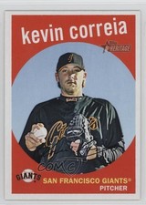 2008 Topps Heritage High Number Kevin Correia #698 2u3