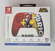PowerA Nano Enhanced Wireless Controller Nintendo Switch - Mario Victory 