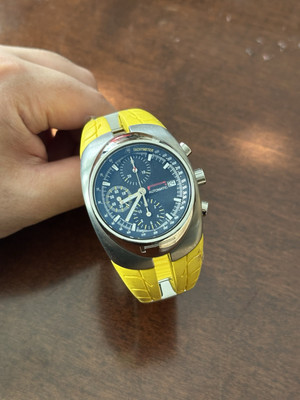 Pirelli PZero Tempo Automatic Chronograph Watch valjoux 7750 Men