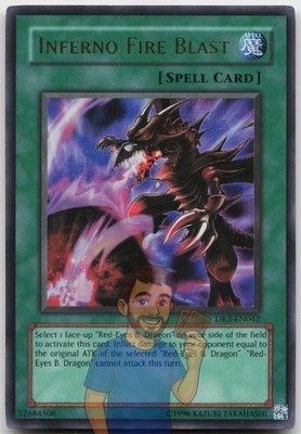 Inferno Feuerstoß DR3-DE042 Ultra Rare Unlimited Lightly Played Yugioh