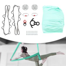 Ceiling-mounted Aerial Yoga Hammock Practice Kit 360 Swivel Anti Gravity Swing