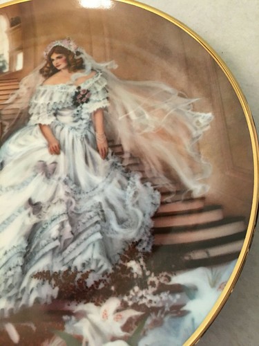 Placa Coleccionista Rob Sauber "Caroline" American Bride Edición Limitada # 2822R - Imagen 7 de 11