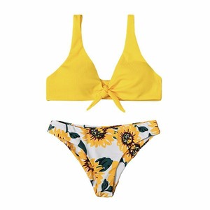 sunflower push up bikini
