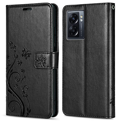 Hülle Oppo A77 5G, Handy Tasche Handyhülle Schutzhülle Wallet Case Klapphülle