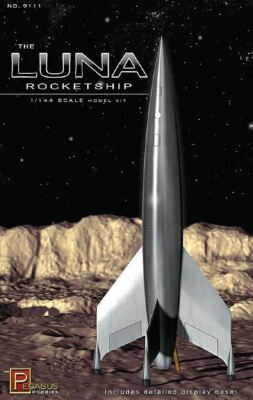 Destination Moon Luna Rocketship 1/144 Scale Model Kit George Pal SEALED181PE01