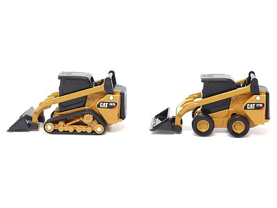 CAT CATERPILLAR 272D2 SKID STEER & 297D2 LOADER 1/64 BY DIECAST
