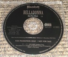 Joey Belladonna CD 1995 Rob You Blind Mausoleum Records GERMANY IMPORT Anthrax