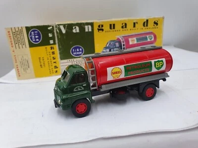 bedford type tanker citerne BP shell 1/64 vanguards - Photo 1/3
