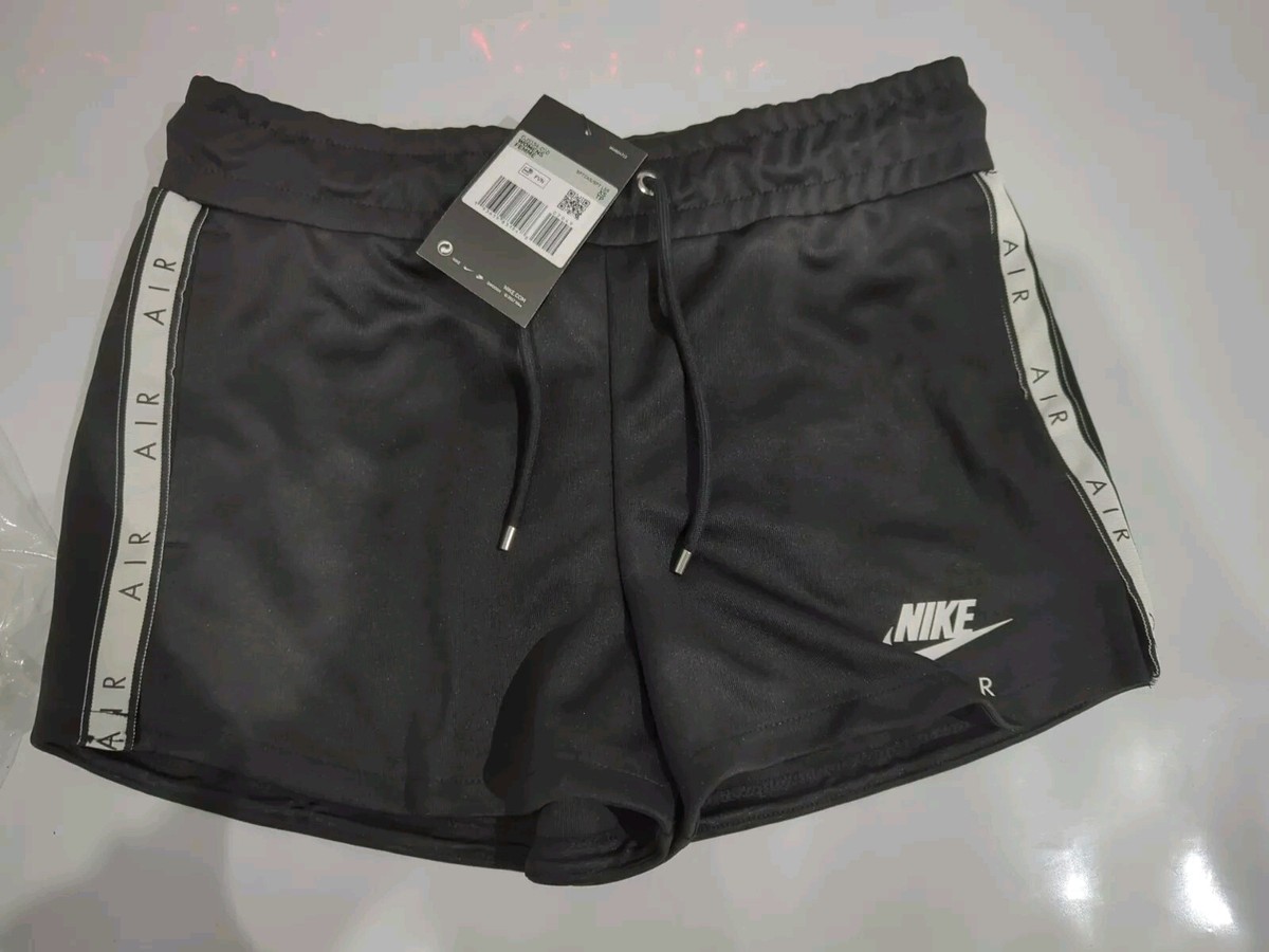 nike air logo tape shorts