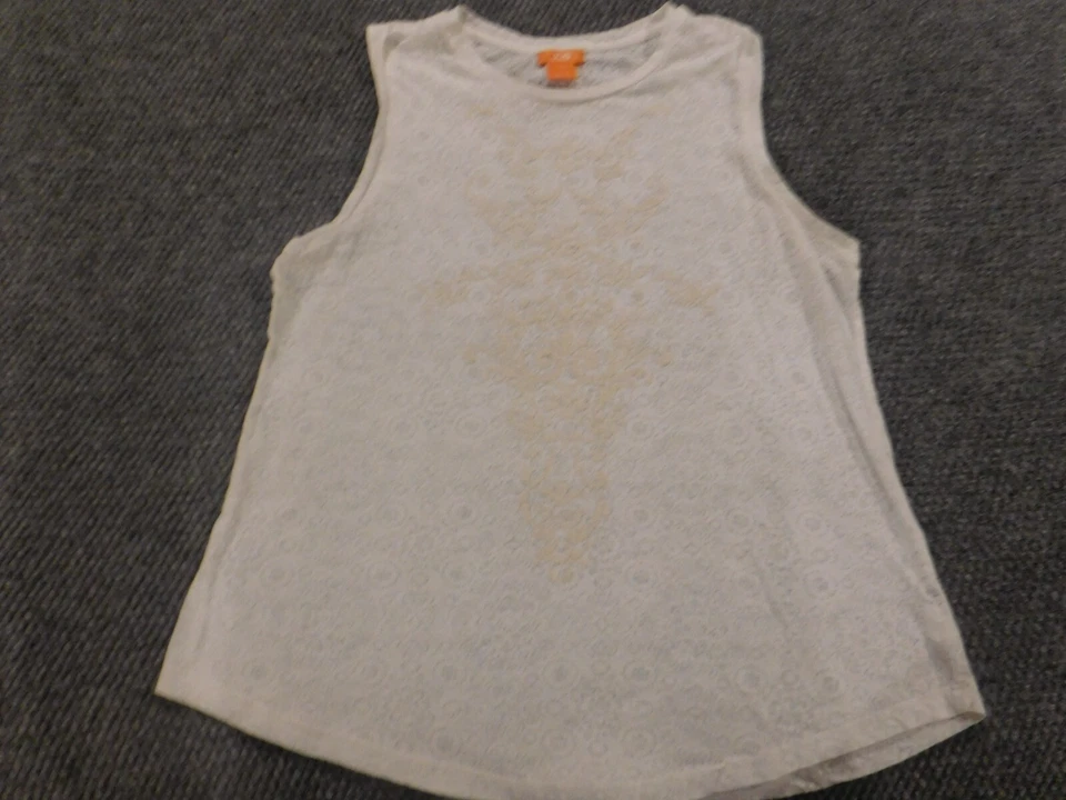 Blusa Joe Fresh Mujer Grande Beige Jersey Elástico Foto 2 de 4