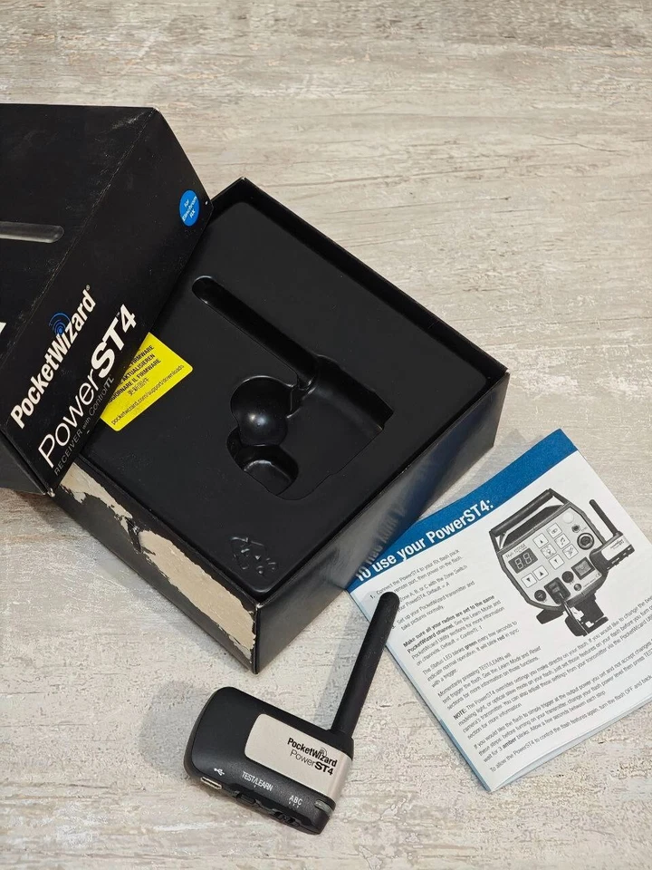 Pocket Wizard Power ST4 Radio Slave for Elinchrom RX Flash  - Image 4 of 4