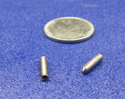 18-8 (A2) Stainless Steel Set Screws, Cone Point, M3 x 0.50 x 12 mm L 15 Pcs