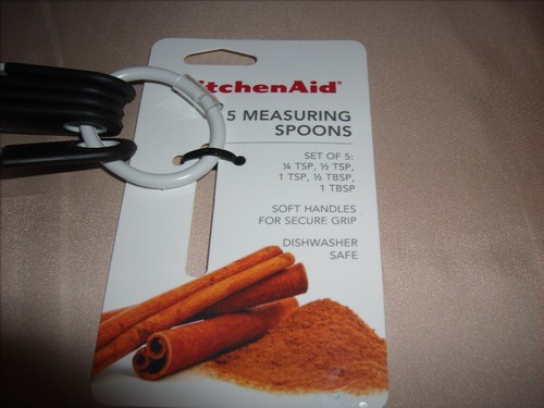 KitchenAid Measuring Cup/Spoon Set 9 Piece Soft Handles Secure Grip Brand New! - Picture 3 of 6