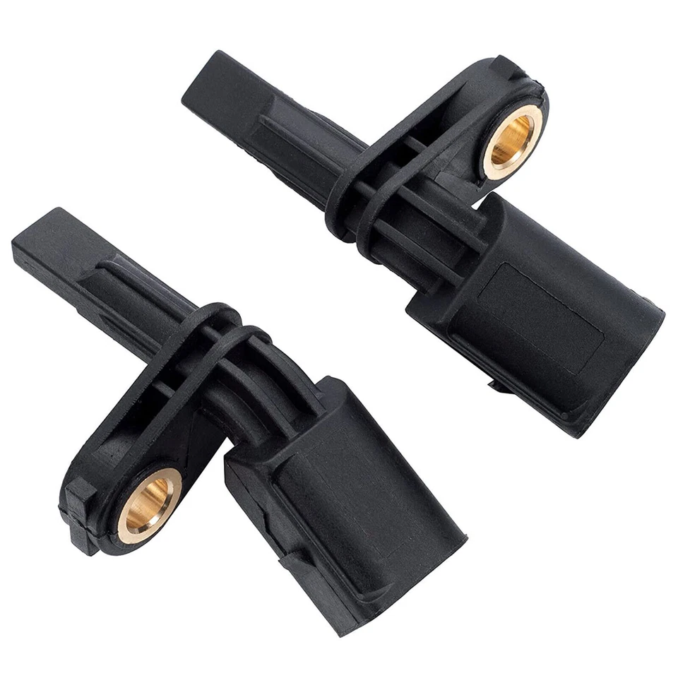 2X PARA VOLKSWAGEN TRANSPORTER CARAVELLE T5 Delantero L/R ABS SENSOR DE VELOCIDAD DE RUEDA AU Foto 2 de 4