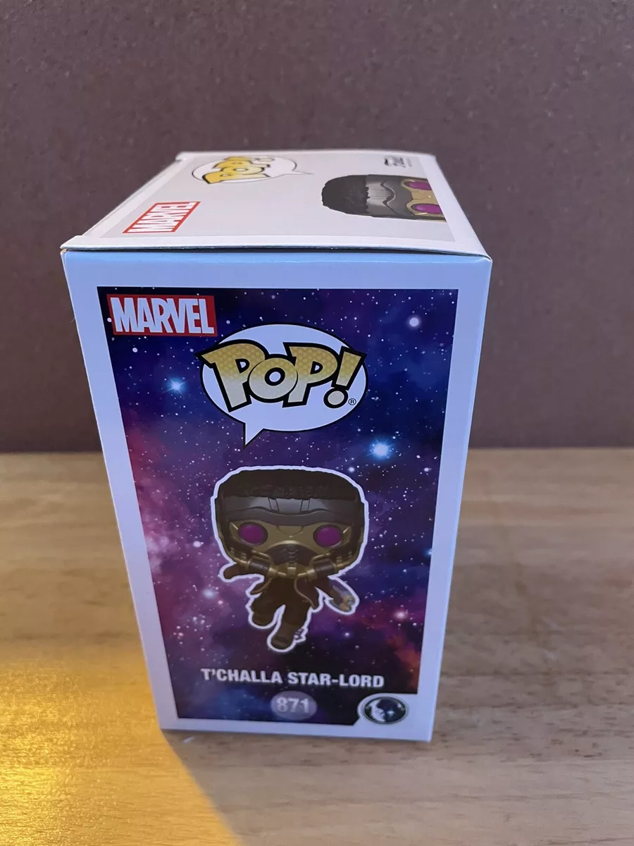 Funko Pop! Marvel: What If..? - T'Challa Star Lord Metallic - Box Lunc –  Box Of Pops