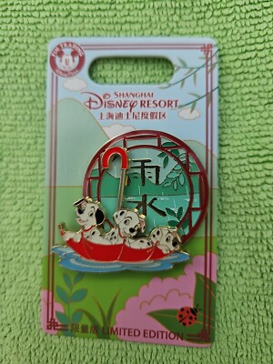 Disney Pin Trading Fun Day SDR Shanghai - Jahreszeiten - Frühling 101 Dalmatiner LE 500