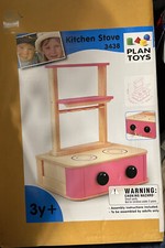 Plan Toys Wooden Kitchen Stove 3538 3y assembly required New