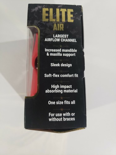 Soldier Sports Elite Air Mouthguard 2 PACK Red One Size Fits All - Picture 7 of 9