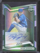2022 Panini Elite Extra Edition- Ryan Jennings- Die Cut #'d/48--Autograph