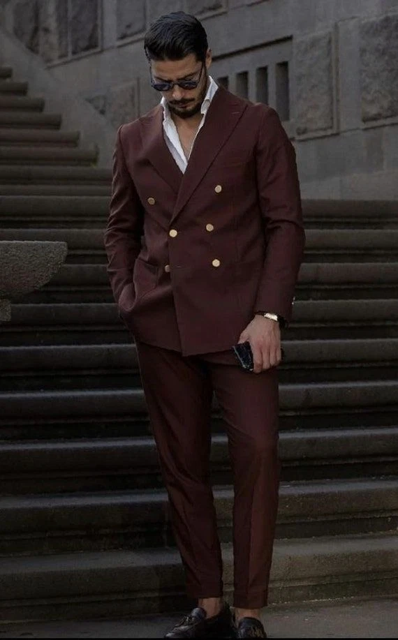 Mens burgundy sport coat sale