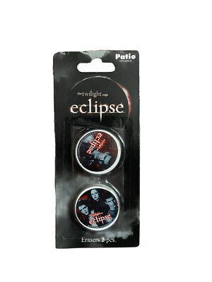 Twilight Saga Eclipse Terrassenradierer 2 Stück Neuer Jakob und Gruppe
