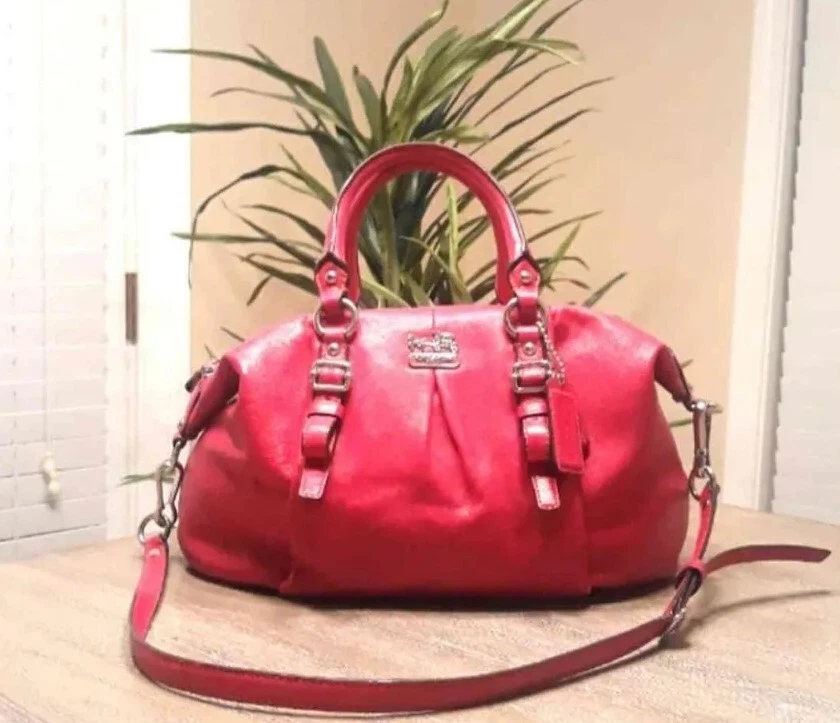 AUTHENTIC Coach Madison Satchel Crossbody - Great Quality and Design