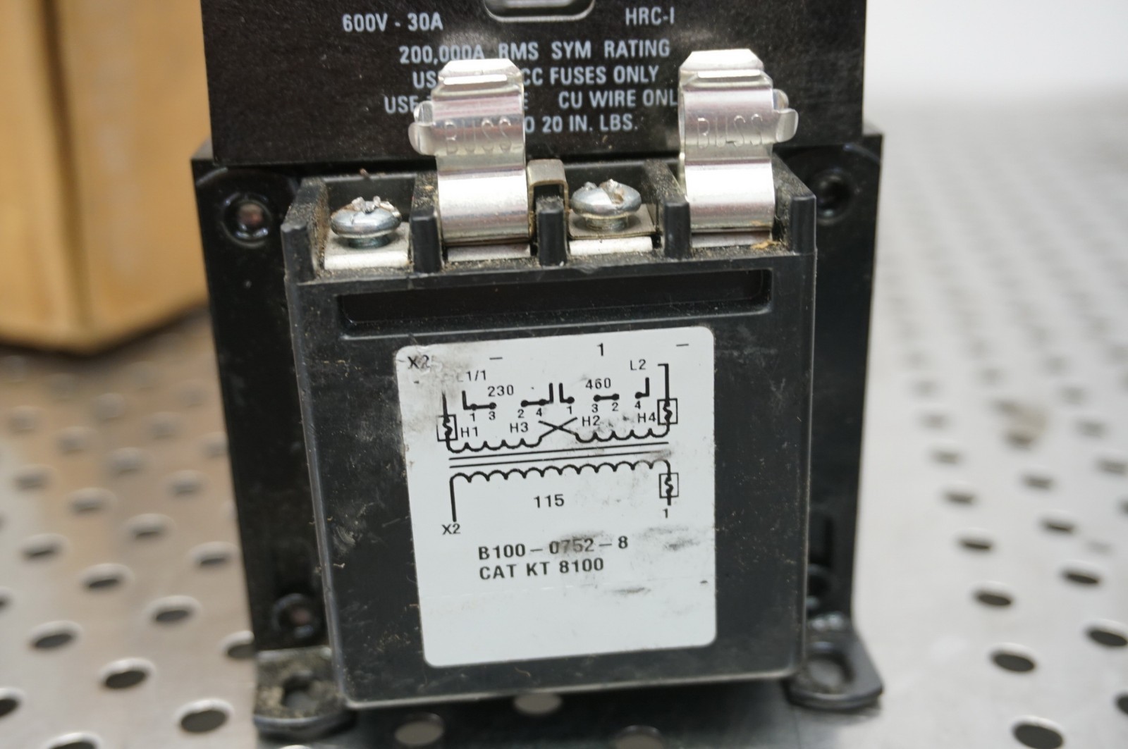 Kt8100 Siemens Control Transformer Kit 24-213-101-015 100va for sale online  | eBay