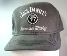 Jack Daniels Old No. 7 Tennessee Whiskey Gray Denim Baseball Cap Great Condition