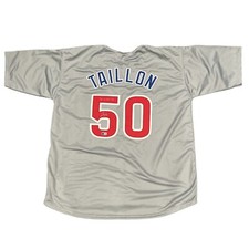 Jameson Taillon Signed Chicago Cubs Custom Jersey w Go Cubs Go Beckett W BAS COA