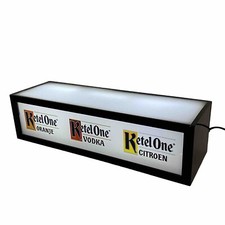 12" Ketel One Vodka / Citron / Oranje Lighted Advertising Triple Bottle Display