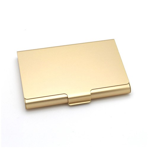 Stainless Pocket Business Card Holder Case ID Credit Name Box Steel Wallet - Picture 26 of 29