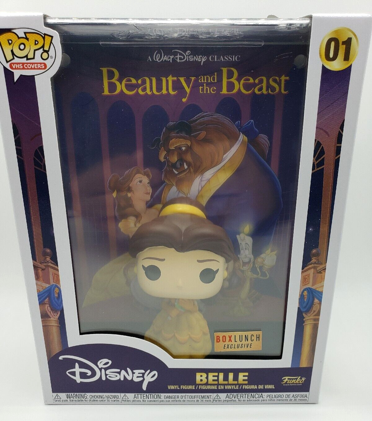 Funko Pop VHS Covers - Disney Beauty and the Beast Belle #01