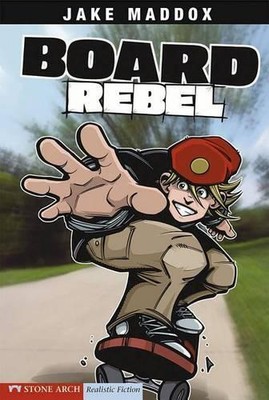 Jake Maddox Board Rebel (Paperback) Jake Maddox Boys Sports Stories (UK IMPORT)