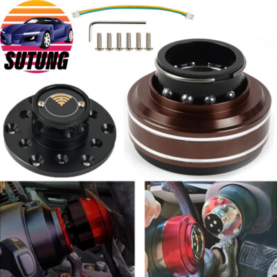 PCD 58mm/70mm Wheel Base + QR70 Steering Wheel Quick Release For Simagic Moza