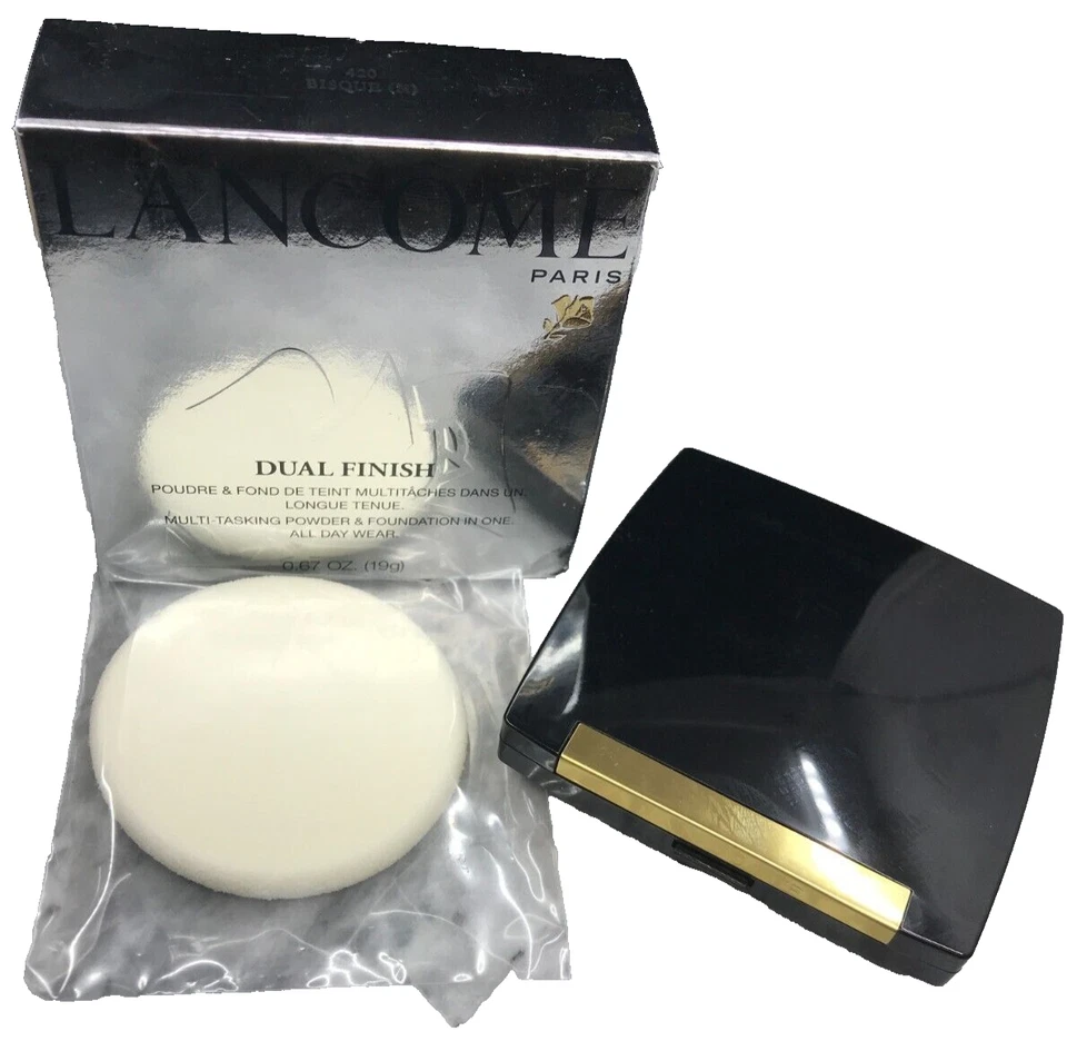 Lancome Dual Finish Multi-Tasking Powder & Foundation 420 Bisque (N) 0.67 OZ - Image 4 of 4
