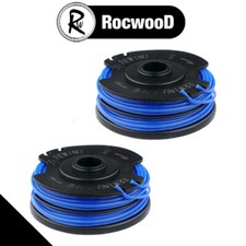 MaCallister X2 Spool And Line Cord Fits MGT600 Strimmer Grass Trimmer FLY021