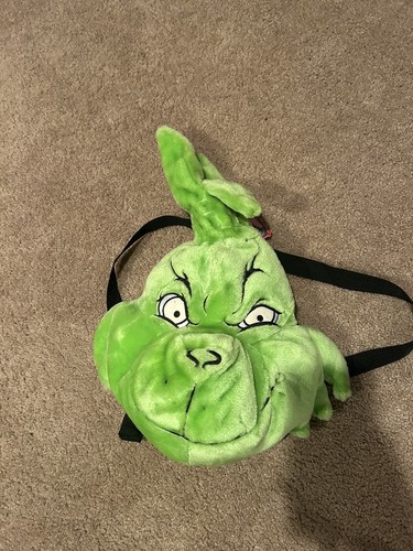 Dr Seuss How The Grinch Stole Christmas Mini Kids Book bag Backpack Pyramid 2000 - Picture 9 of 9