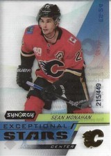 2020-21 Synergy Exceptional Stars Gold #ES24 Sean Monahan /449 - NM-MT