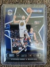 Stephen Curry 2020-21 NBA Hoops Lights* Camera * Action Golden State Warriors#26