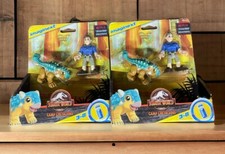 2 Fisher Price Imagnext Jurassic World Camp Cretaceous Ankylosaurus Bumpy  Ben
