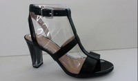 Antonio Melani Womens Size 7.5 / 8 M Black Leather Strappy Dress High Heel Shoe Antonio Melani Womens Size 7.5 / 8 M Black Leather Strappy Dress High Heel Shoe
