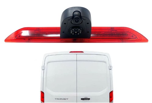 Brake Light Dual Rear View Reverse Camera Fits Ford Transit 2014 + 4.3" Monitor - Picture 4 of 18