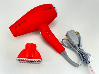 InfinitiPRO Conair Performa Series Ionic Ceramic Hair Dryer Red