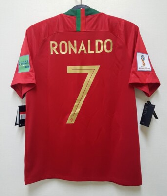 2018 PORTUGAL Home S/S No.7 C・RONALDO 18 WorldCup vs Spain 2018 PORTUGAL Home S/S No.7 C・RONALDO 18 WorldCup vs Spain
