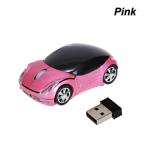 LED Lighting Gaming 2.4GHz Mice Wireless Mouse 3D Car Shape For PC Laptop - Picture 16 of 18