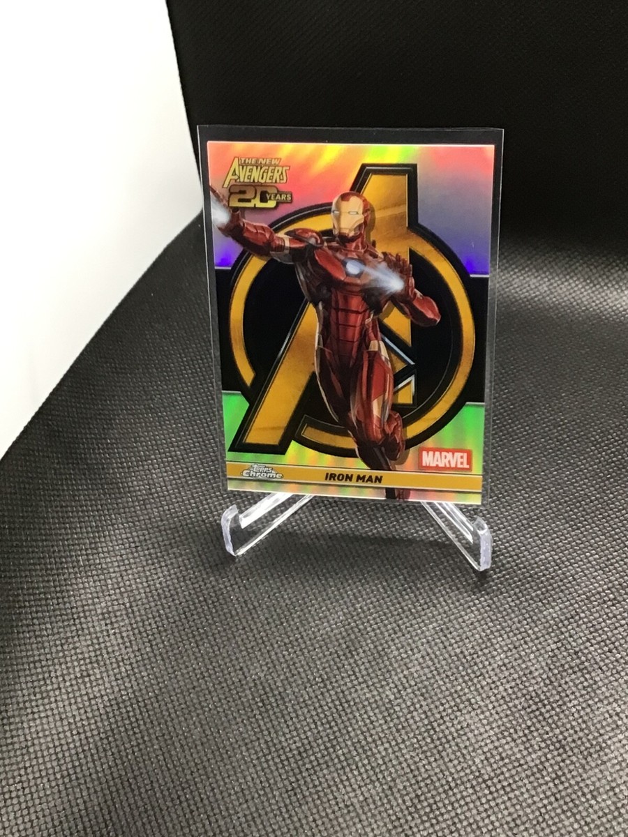 2025 Topps Chrome Marvel Iron Man The New Avengers 20th