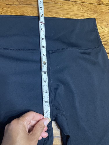 Zyia Women Sz 8-10 Black Waist High Rise Tight Pull On Legging NWOT - Picture 3 of 8